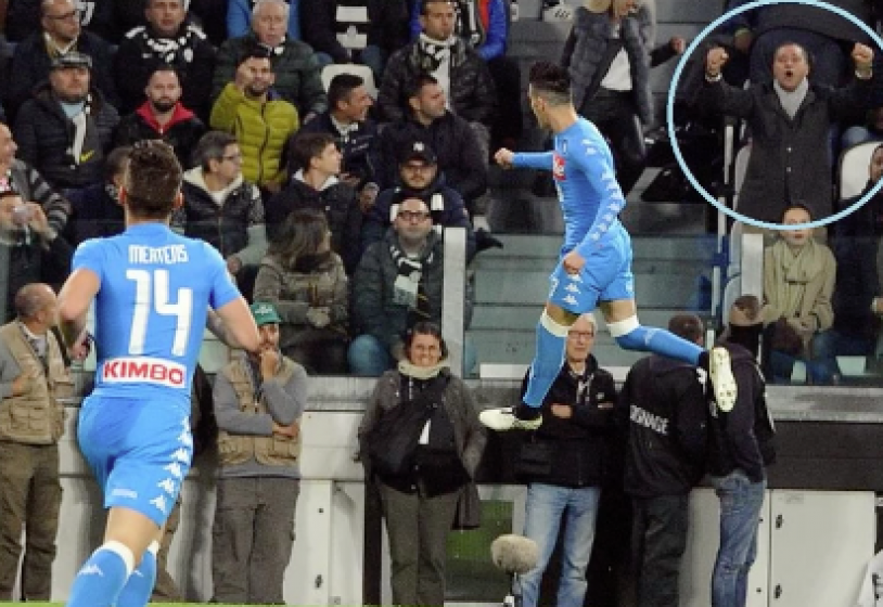 Tifoso Napoli allo Juventus Stadium: Ho esultato al gol di Callejon tra i bianconeri che mi urlavano 
